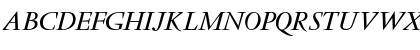 VendomeICG Medium Italic Font
