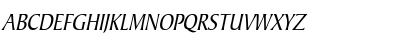 Barrett-Condensed Italic Font