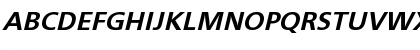Basler  Expanded Oblique 3 Regular Font