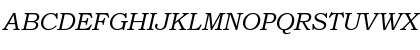 Bookman Old Style Italic Regular Font