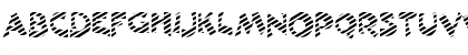 Cane-Striped Normal Font