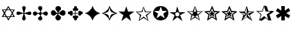 dingbats-Thin Regular Font