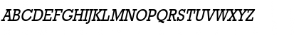 Geo 986-Condensed Italic Font