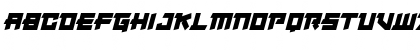 Japanese Robot Italic Font