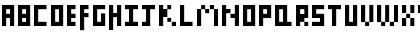 Pixel Letters Regular Font