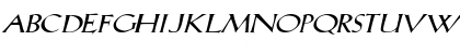 Salem-Extended Italic Font