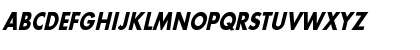 Sulley Condensed Oblique Bold Bold Font