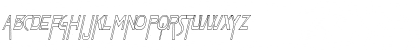 Tablet-Hollow-Condensed Italic Font