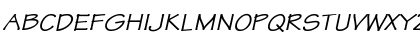 Techno-Extended Bold Italic Font