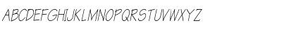 Tek-Condensed Bold Italic Font