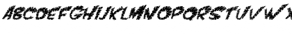 VTC ScreamItLoudSliced Italic Font