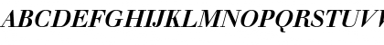 Walbaum SSi Bold Italic Font