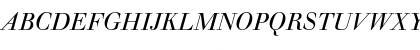 WalbaumBucT Italic Font