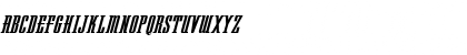 Westminster NDP Italic Font