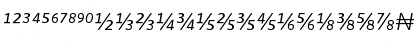 WhitneyNumeric Medium Font