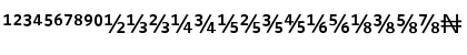 WhitneyNumeric Medium Font