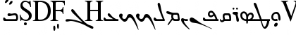 CalSyriac TR Font