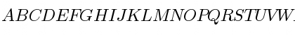 cmmi10 Regular Font