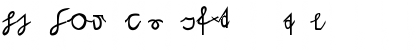 Daehej Handwriting Regular Font