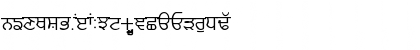 GurmukhiLys 020 Normal Font