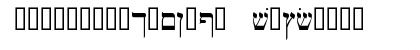 OLBHEB Regular Font