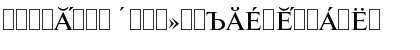 TimesET Chuvash Regular Font