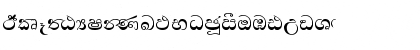 Tipitaka_Sinhala1 Regular Font