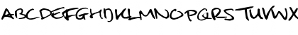 Mulder's handwriting Regular Font