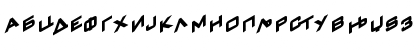 X_Angle Normal Font