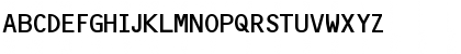 OCR2SSK Regular Font