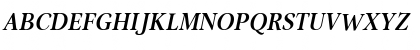 Omnibus SemiBold Italic Font