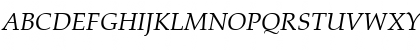 P052L Italic Font