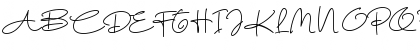 Aline Signature Regular Font