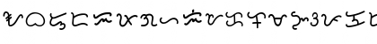 Baybayin Tayo Handwriting B30 Regular Font