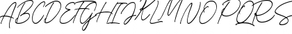 Birdspring Signature DEMO Regular Font