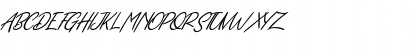 Handwritten Italic Regular Font