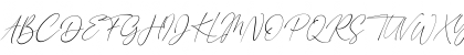 London Signature Italic Regular Font