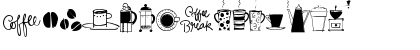 Coffee and Tea Doodles Regular Font