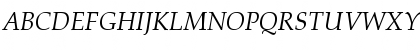 Palatino S Italic Font