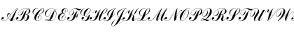 Commercial Script D Regular Font