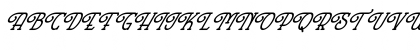 Hopkinson Italic Regular Font