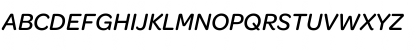 Omnes Medium Italic Font
