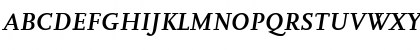 Scala Caps Bold Italic Font