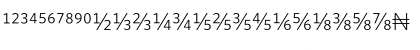 WhitneyNumeric Light Font