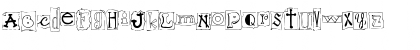 PC Randsom Note Regular Font