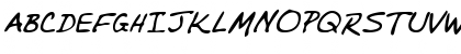 PerkinsHand Italic Font