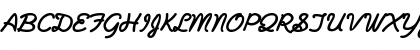 PlainPensleXBold Italic Font