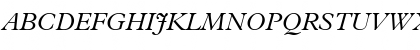 Plantin MT Light Italic Font