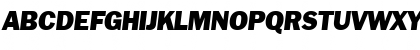 Plymouth-Serial-Black RegularItalic Font