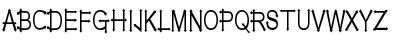Pointened Regular Font